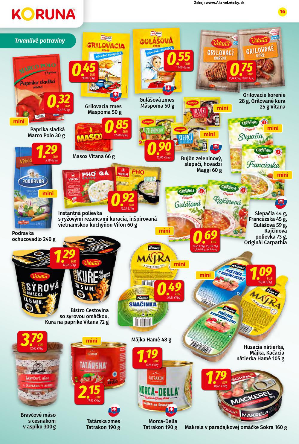 Leták KORUNA (6. 6. - 18. 6. 2025) - strana 16 z 24