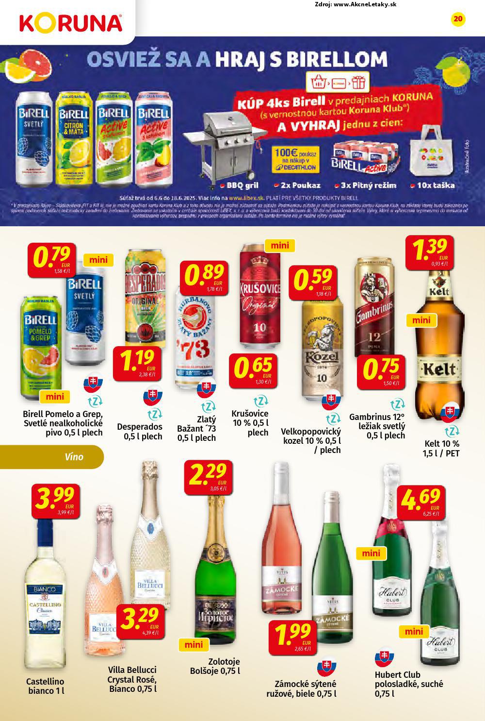 Leták KORUNA (6. 6. - 18. 6. 2025) - strana 20 z 24