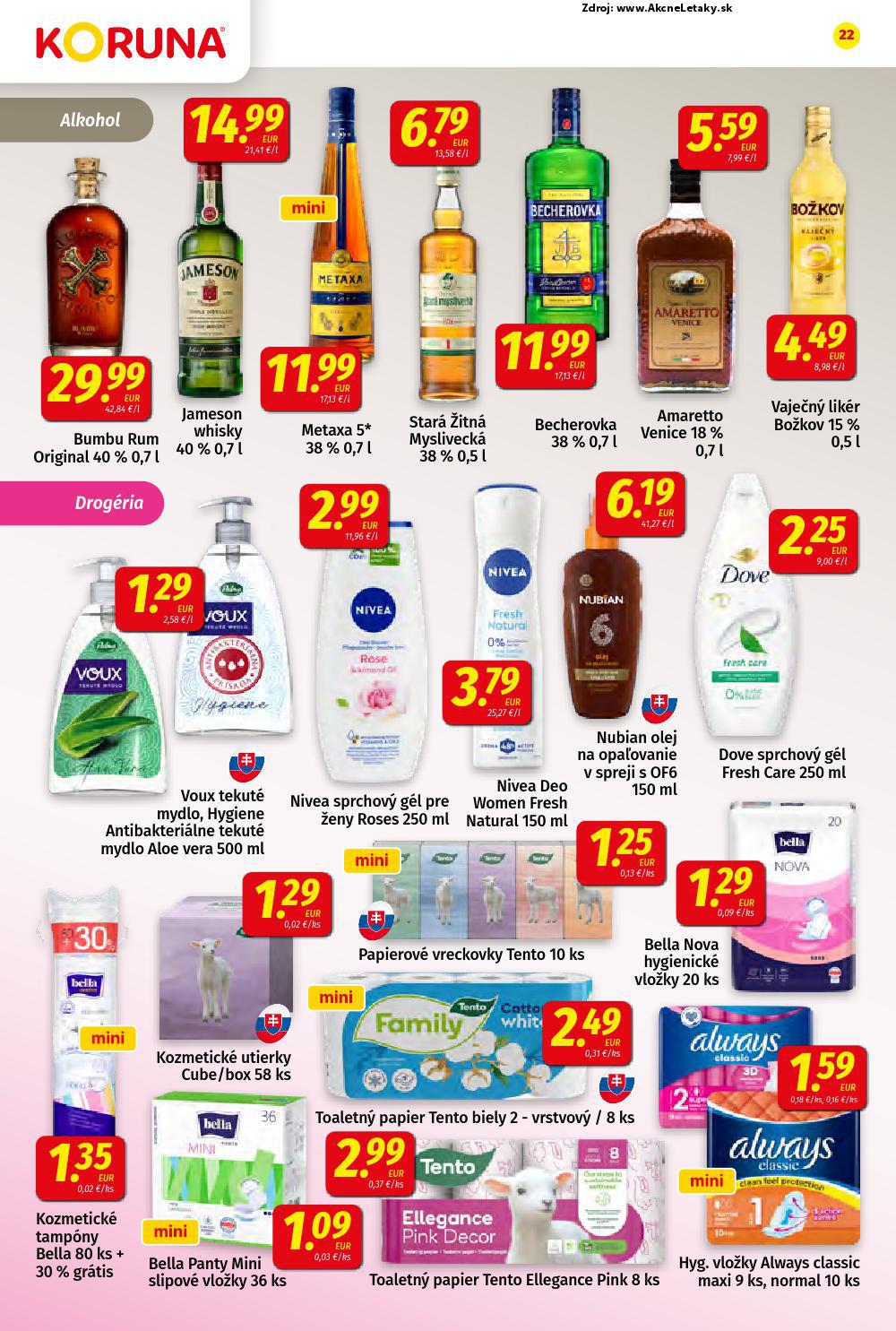 Leták KORUNA (6. 6. - 18. 6. 2025) - strana 22 z 24