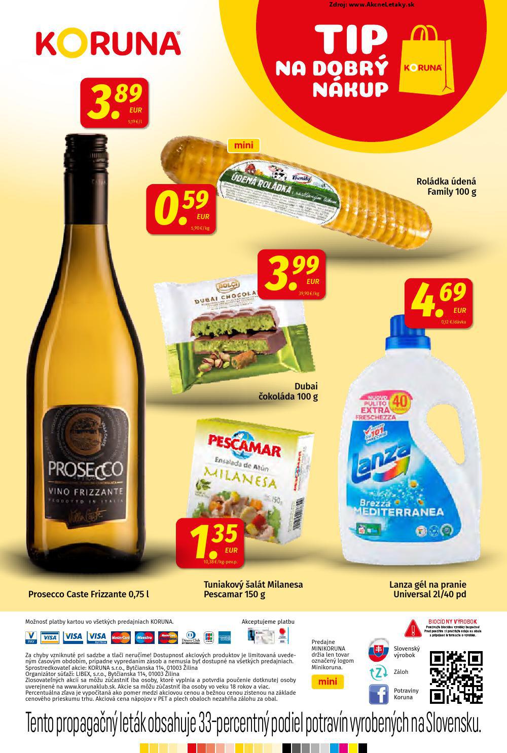 Leták KORUNA (6. 6. - 18. 6. 2025) - strana 24 z 24