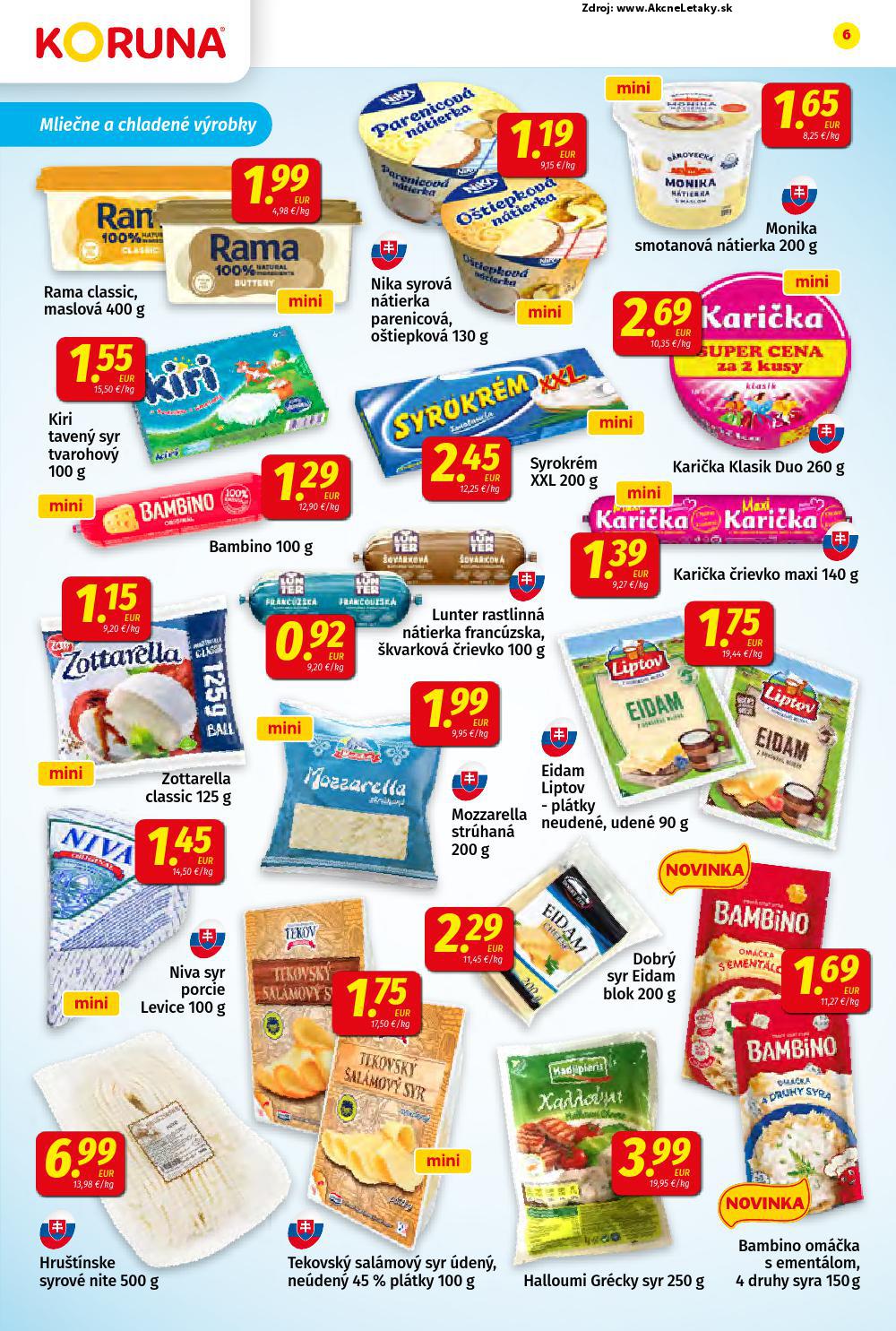 Leták KORUNA (6. 6. - 18. 6. 2025) - strana 6 z 24