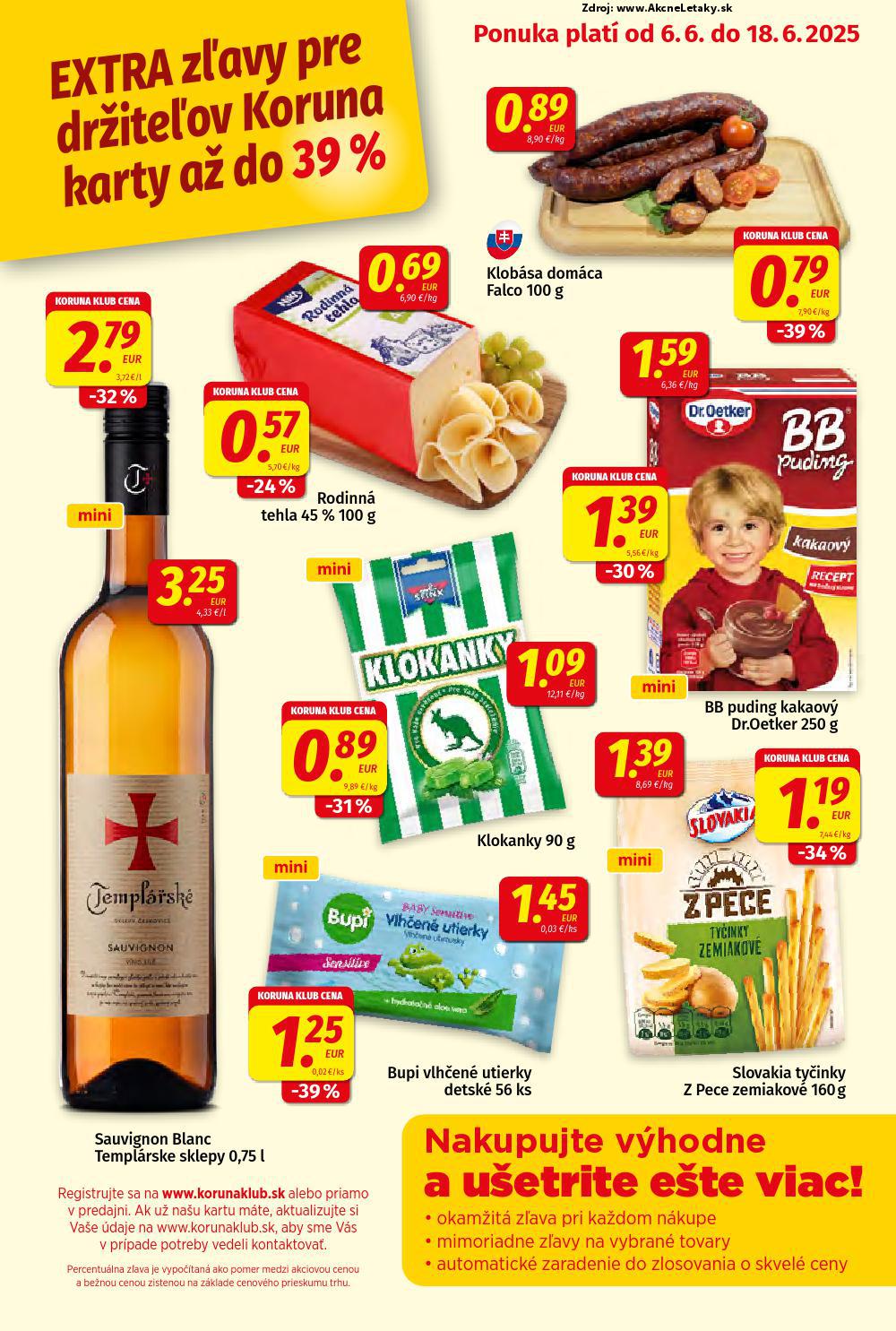 Leták KORUNA (6. 6. - 18. 6. 2025) - strana 9 z 24