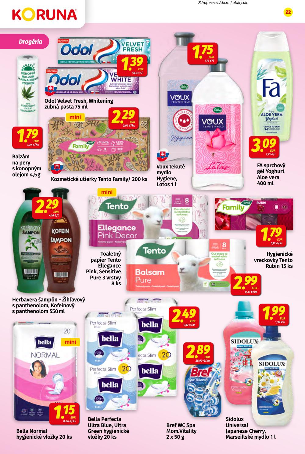 Leták KORUNA (23. 1. - 4. 2. 2026) - strana 22 z 24
