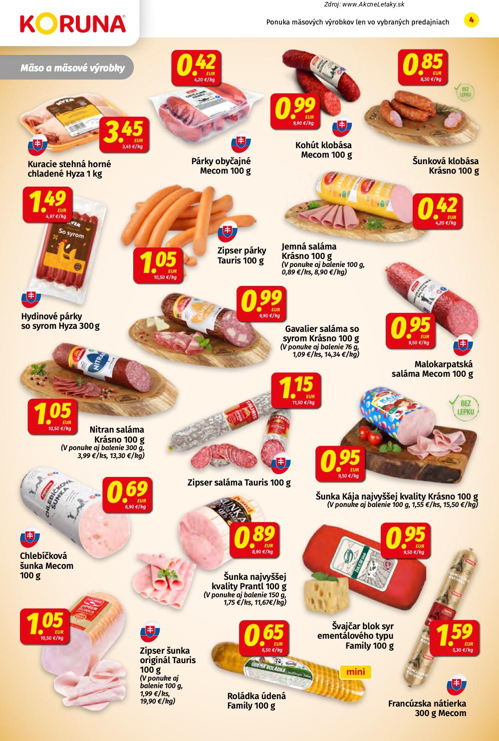 Leták KORUNA (23. 1. - 4. 2. 2026) - strana 4 z 24