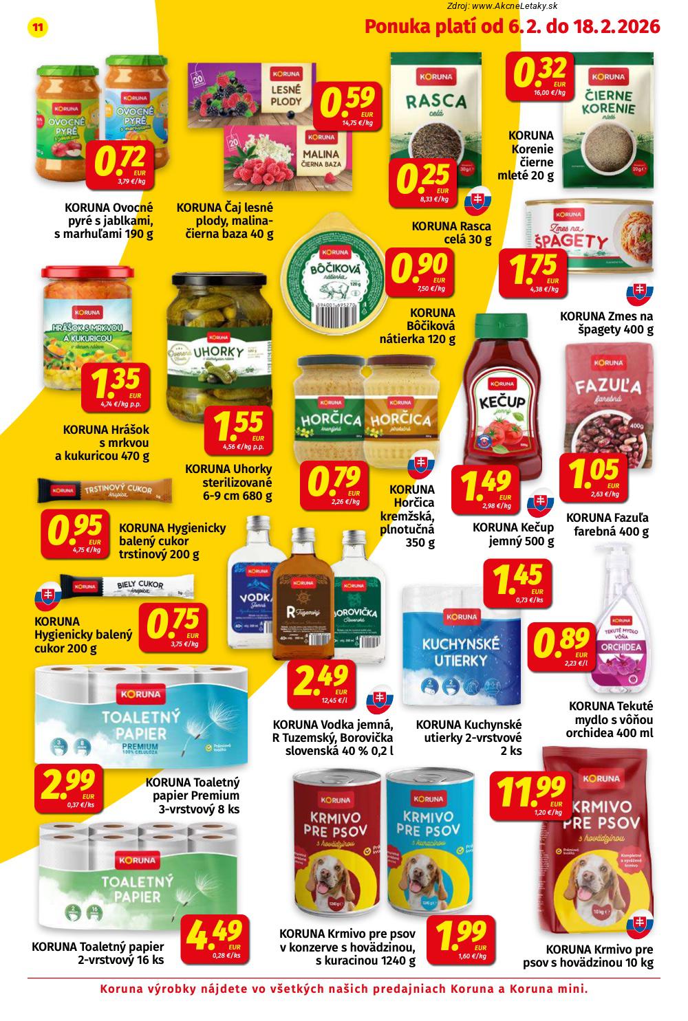 Leták KORUNA (6. 2. - 18. 2. 2026) - strana 11 z 24