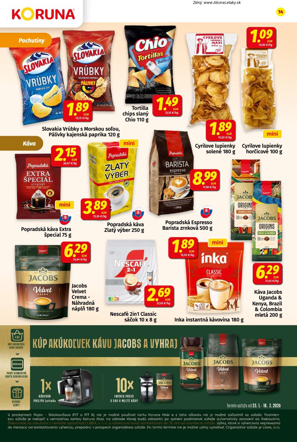 Leták KORUNA (6. 2. - 18. 2. 2026) - strana 14 z 24