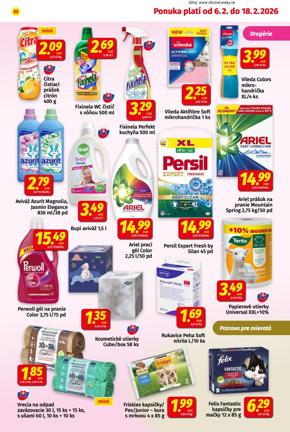 Leták KORUNA (6. 2. - 18. 2. 2026) - strana 23 z 24