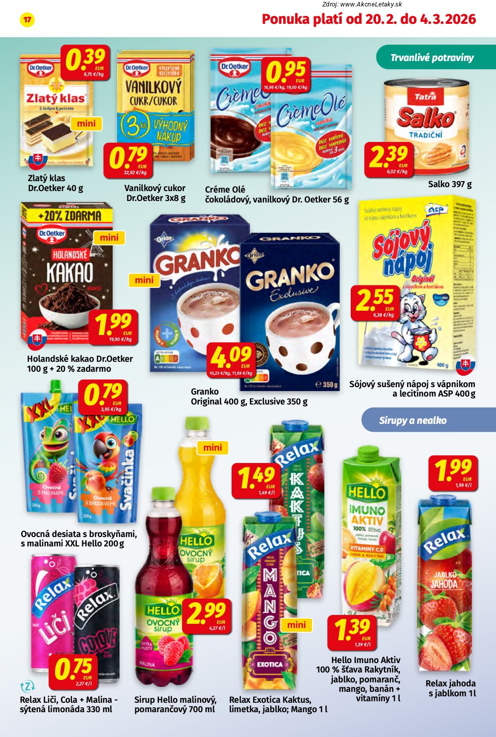 Leták KORUNA (20. 2. - 4. 3. 2026) - strana 17 z 24