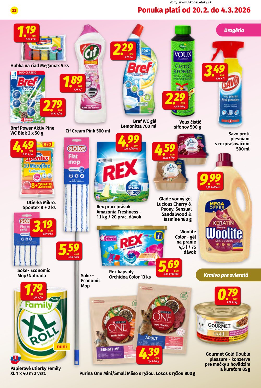 Leták KORUNA (20. 2. - 4. 3. 2026) - strana 23 z 24