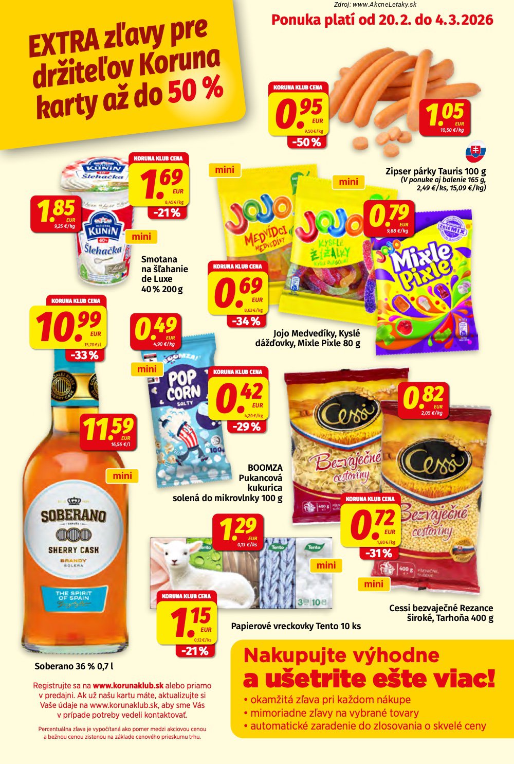 Leták KORUNA (20. 2. - 4. 3. 2026) - strana 9 z 24