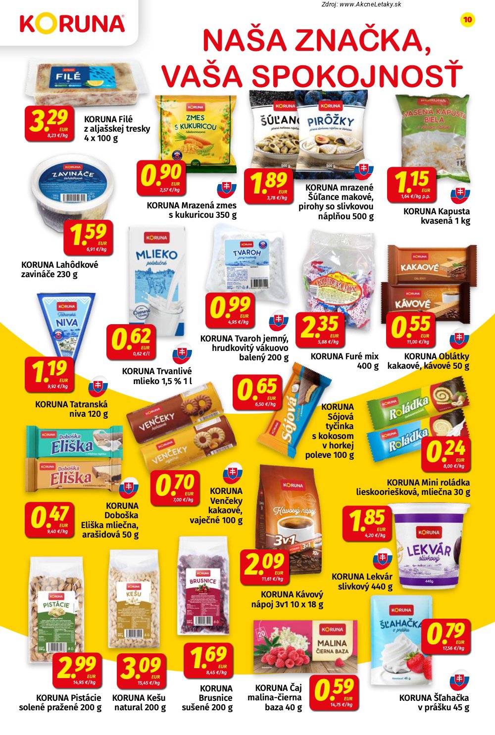 Leták KORUNA - strana 10