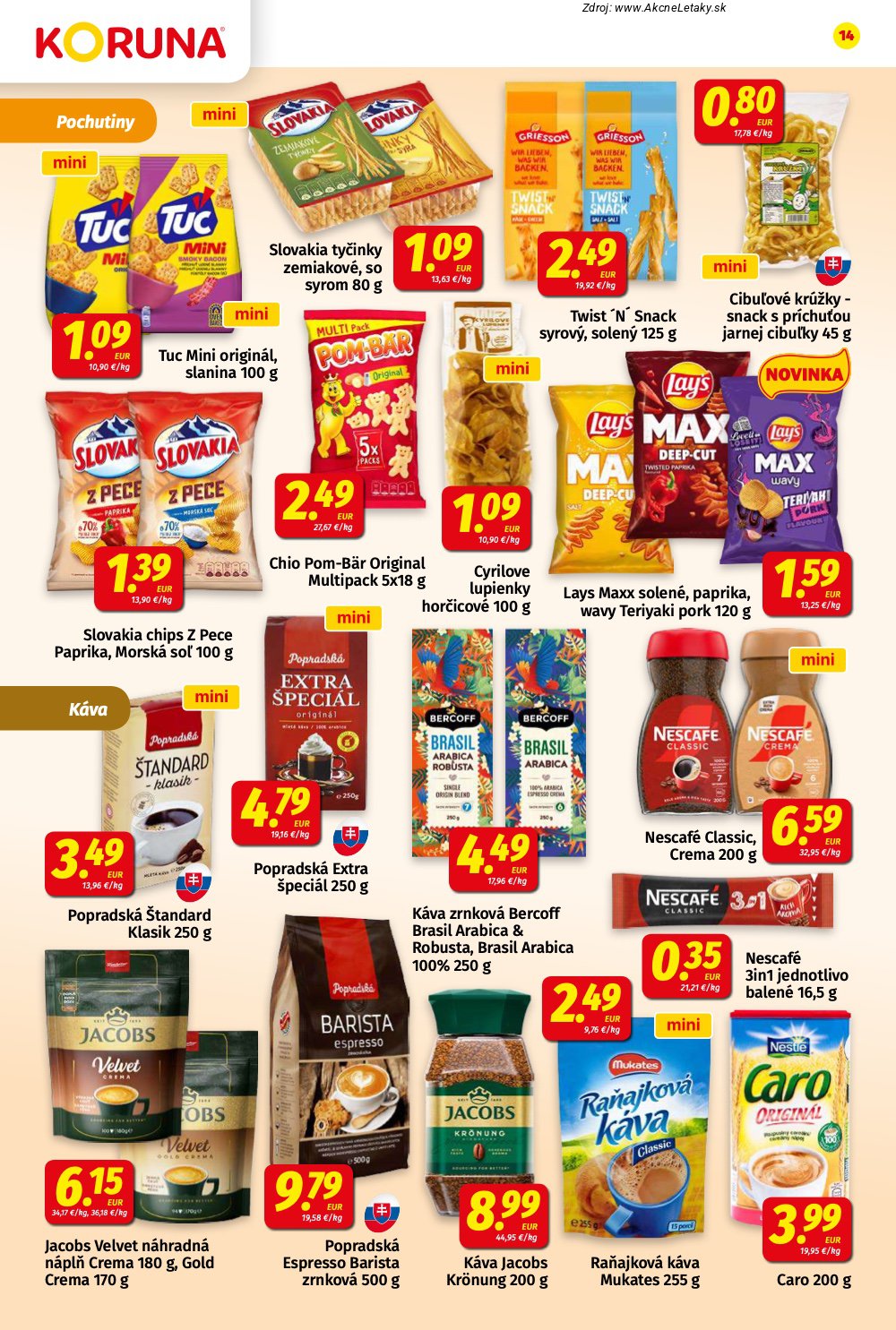 Leták KORUNA - strana 14