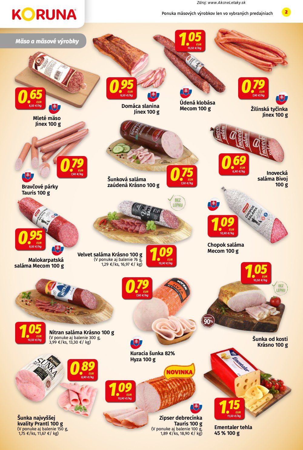 Leták KORUNA (6. 3. - 18. 3. 2026) - strana 2 z 24