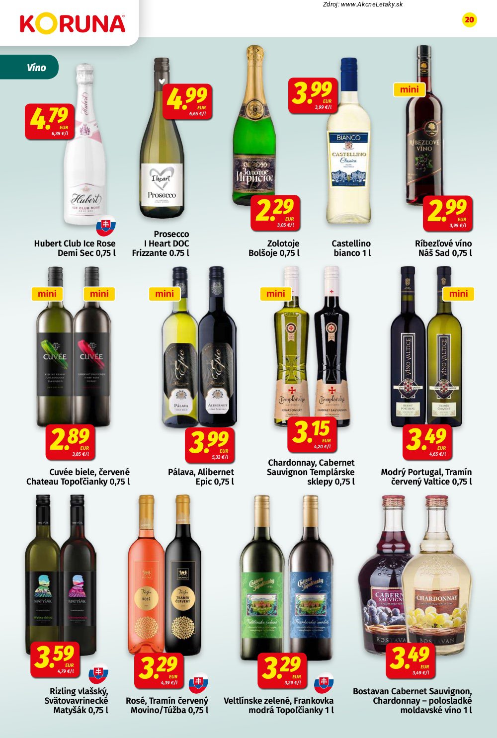 Leták KORUNA - strana 20