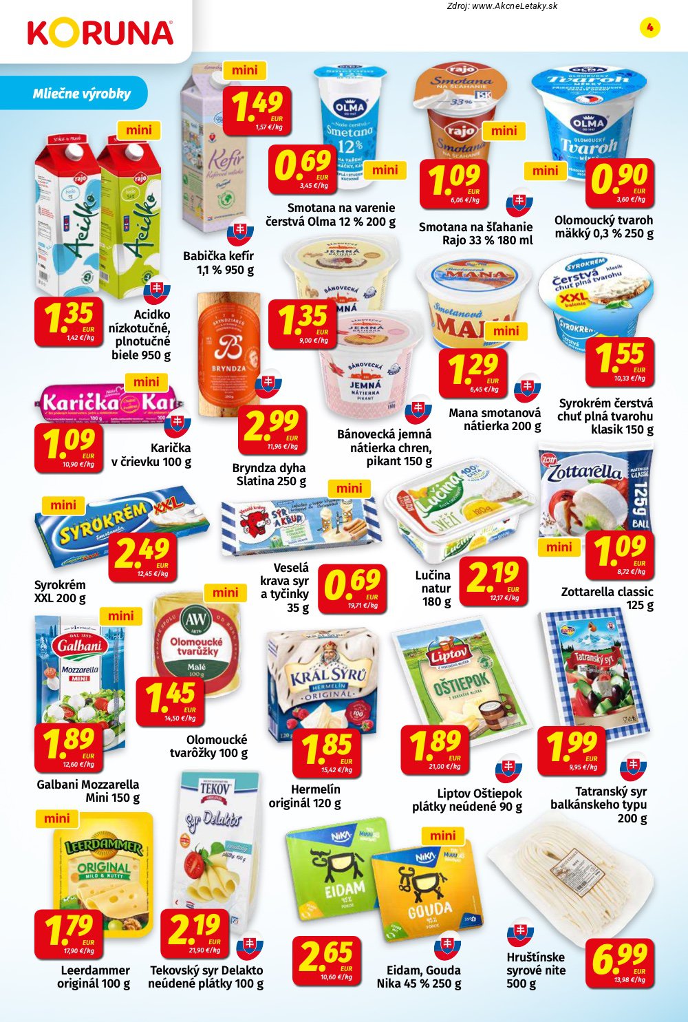 Leták KORUNA - strana 4
