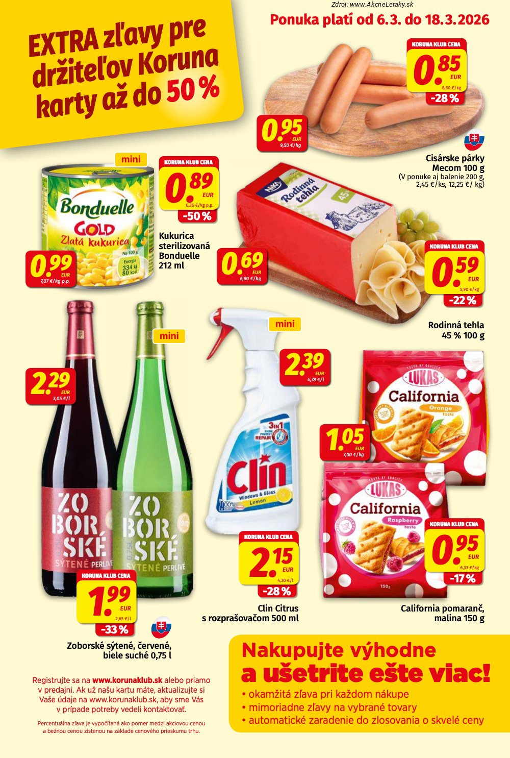 Leták KORUNA (6. 3. - 18. 3. 2026) - strana 9 z 24
