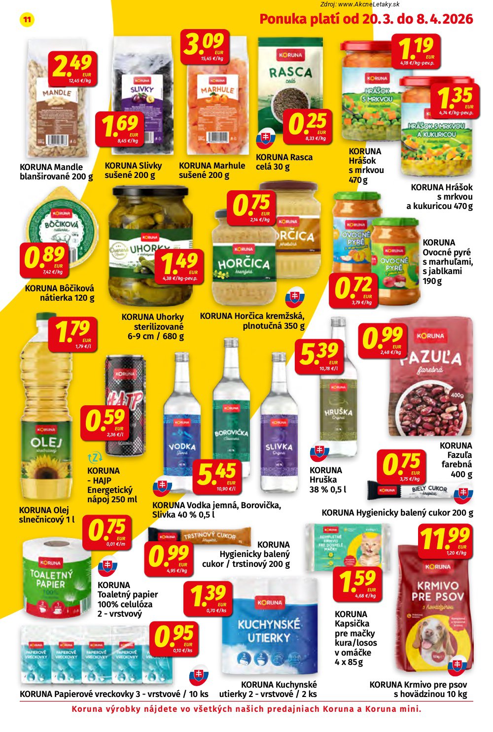 Leták KORUNA (20. 3. - 8. 4. 2026) - strana 11 z 28