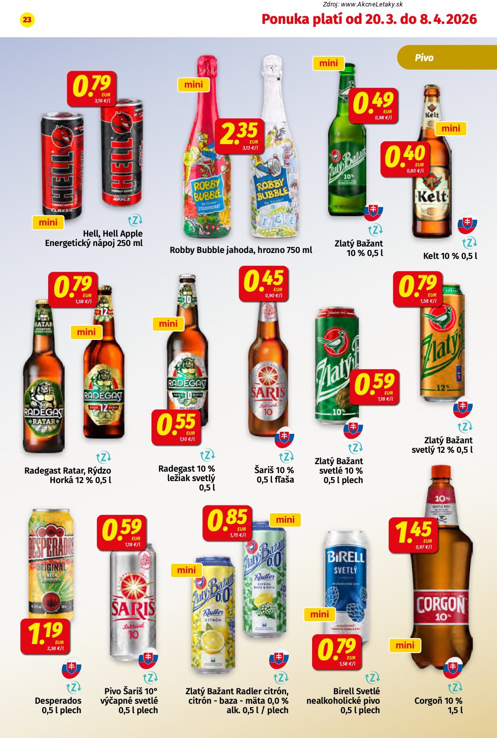 Leták KORUNA (20. 3. - 8. 4. 2026) - strana 23 z 28