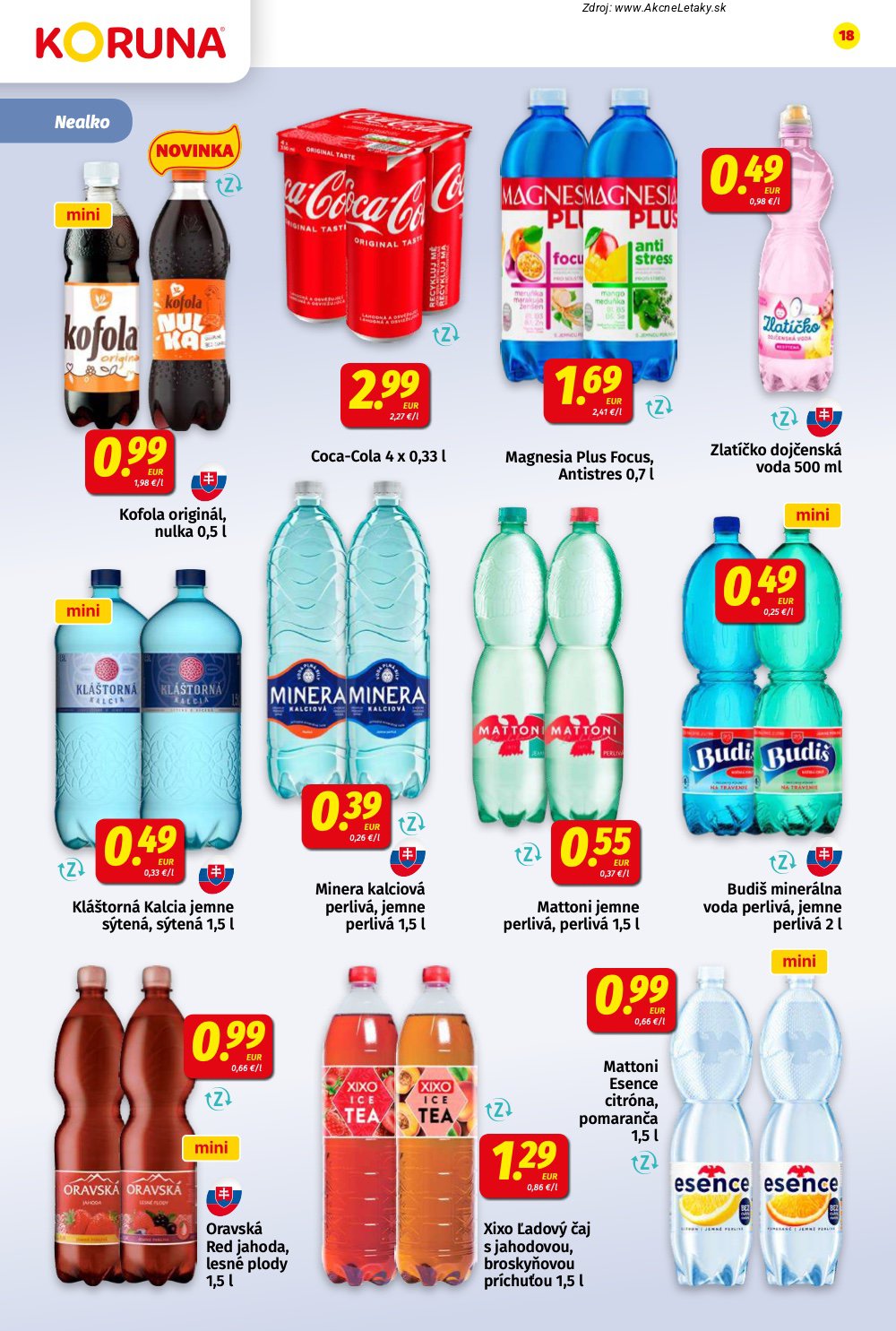Leták KORUNA - strana 18