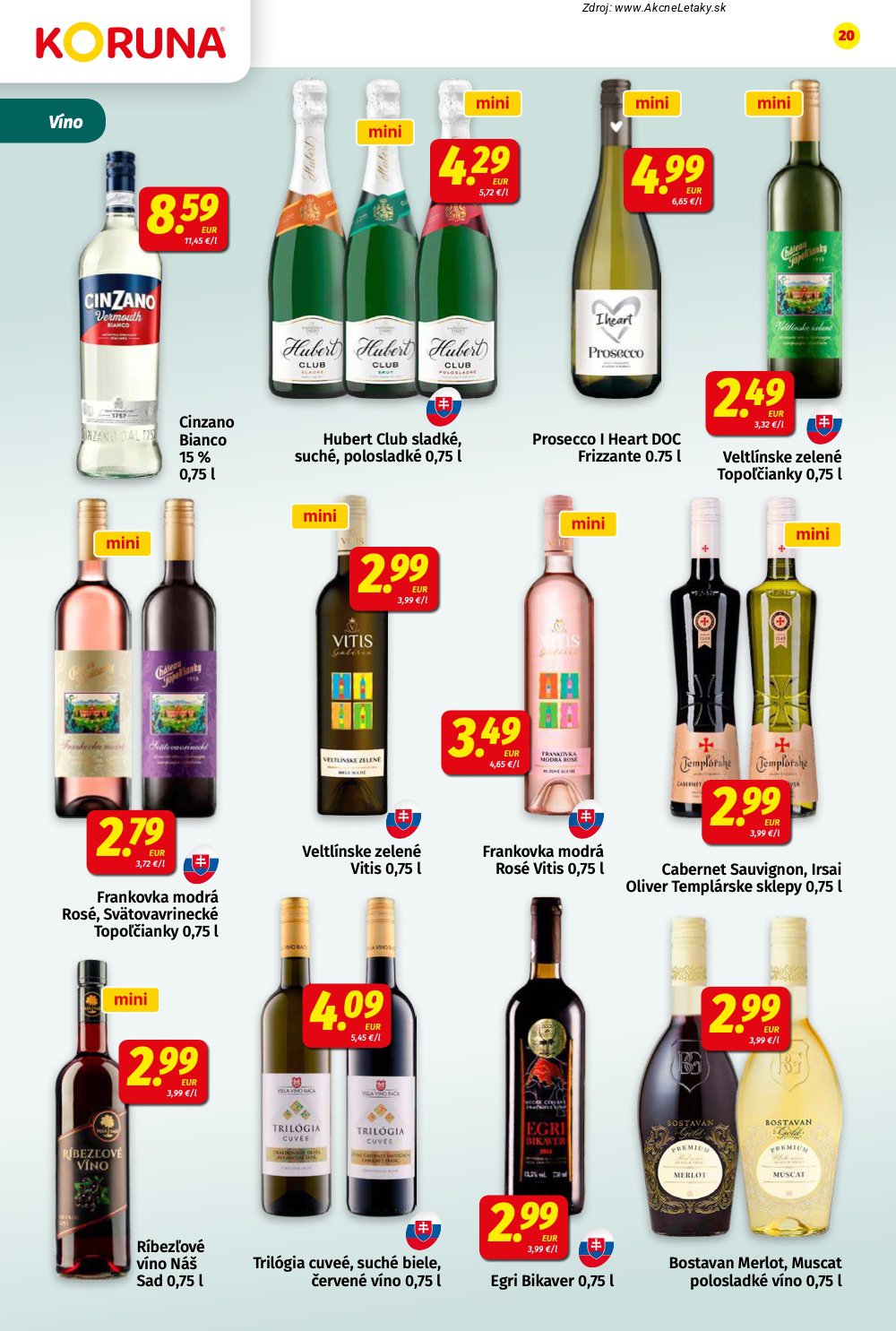 Leták KORUNA - strana 20