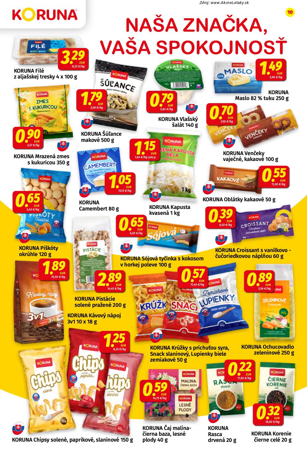 Leták KORUNA (24. 4. - 6. 5. 2026) - strana 10 z 24