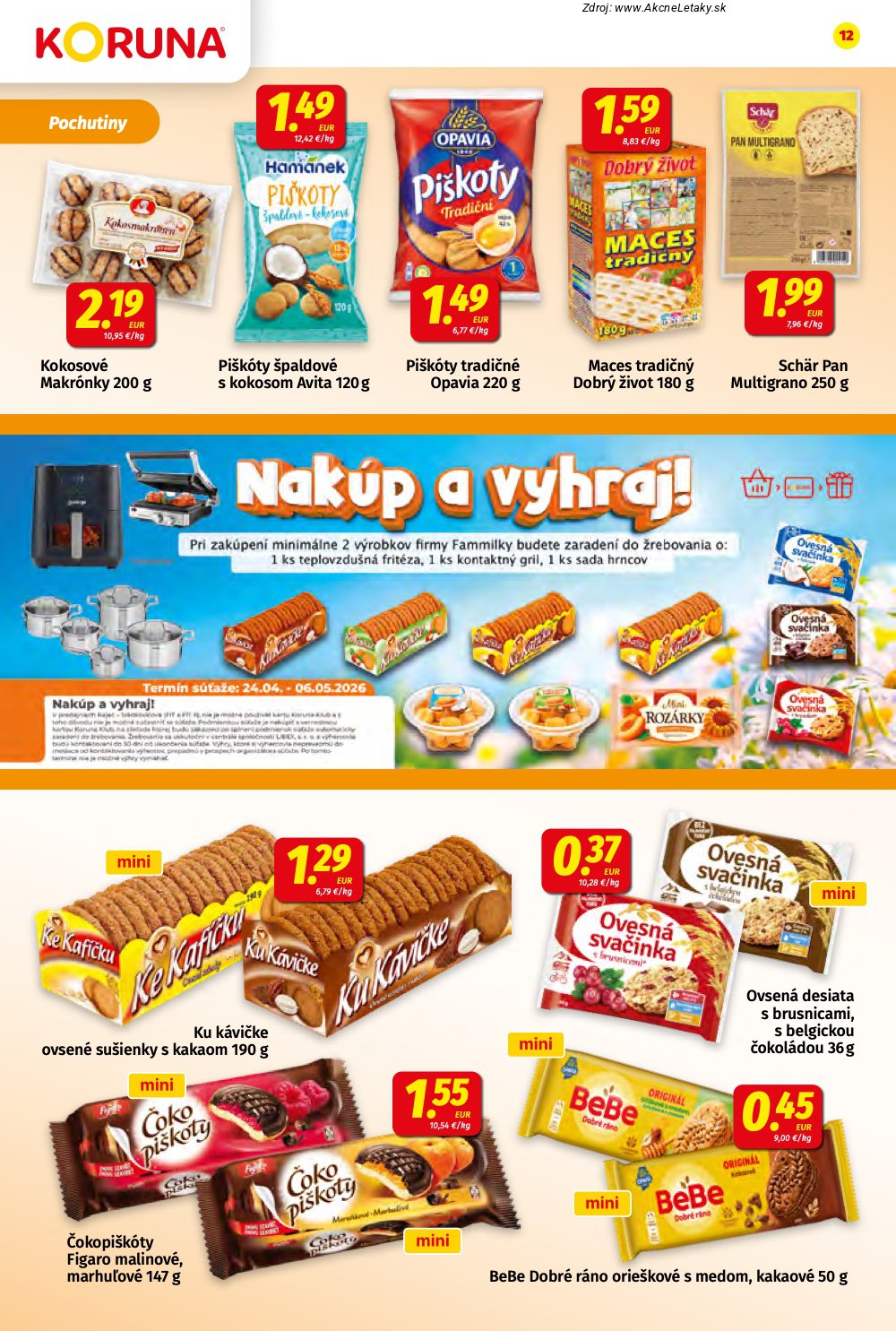 Leták KORUNA (24. 4. - 6. 5. 2026) - strana 12 z 24