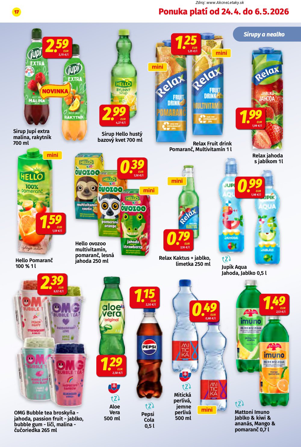 Leták KORUNA (24. 4. - 6. 5. 2026) - strana 17 z 24