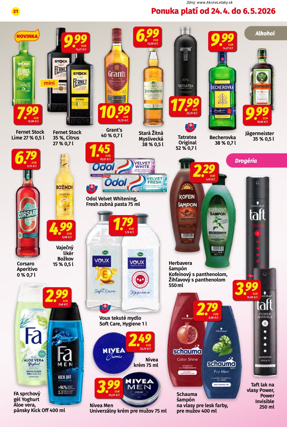 Leták KORUNA (24. 4. - 6. 5. 2026) - strana 21 z 24