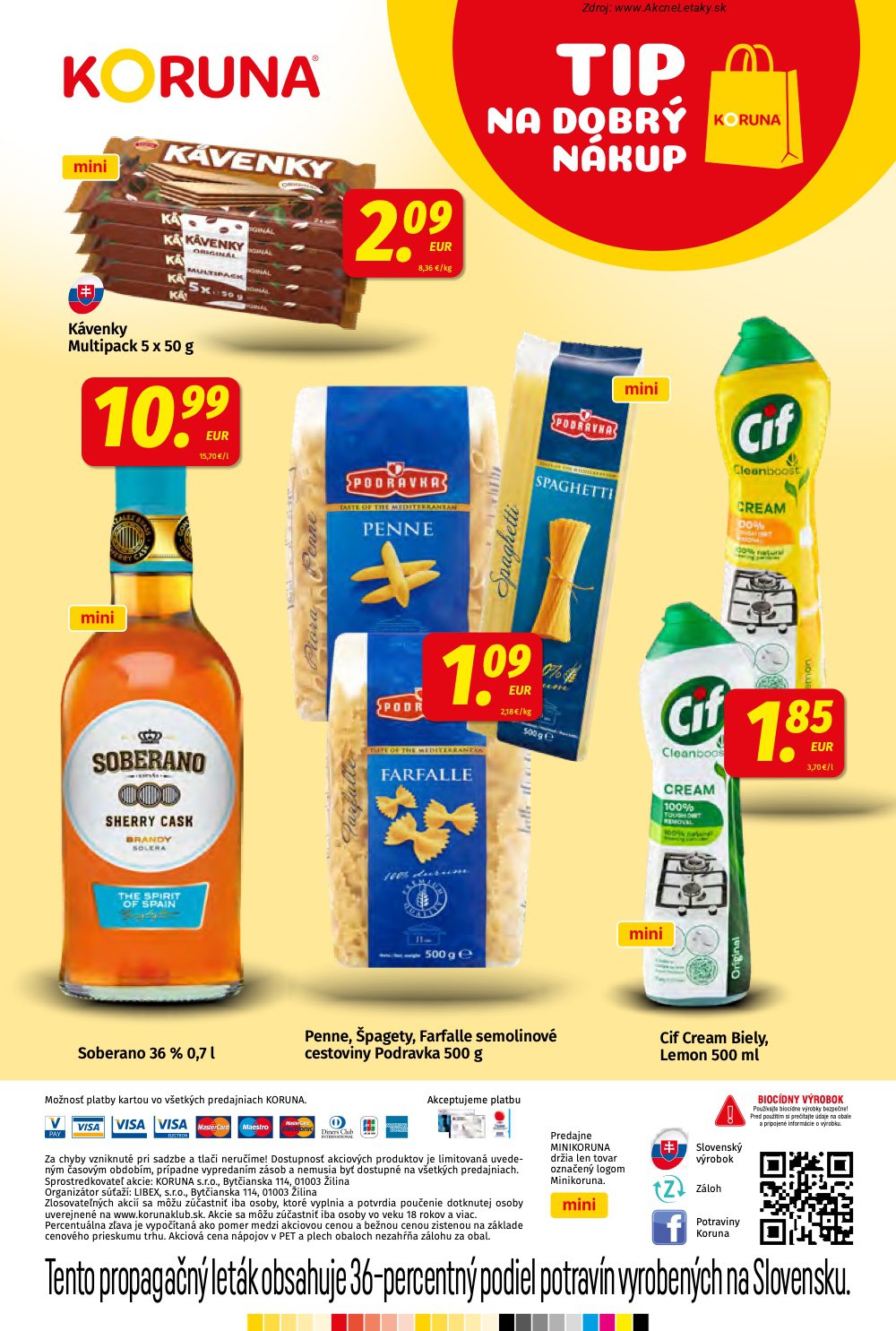 Leták KORUNA (24. 4. - 6. 5. 2026) - strana 24 z 24