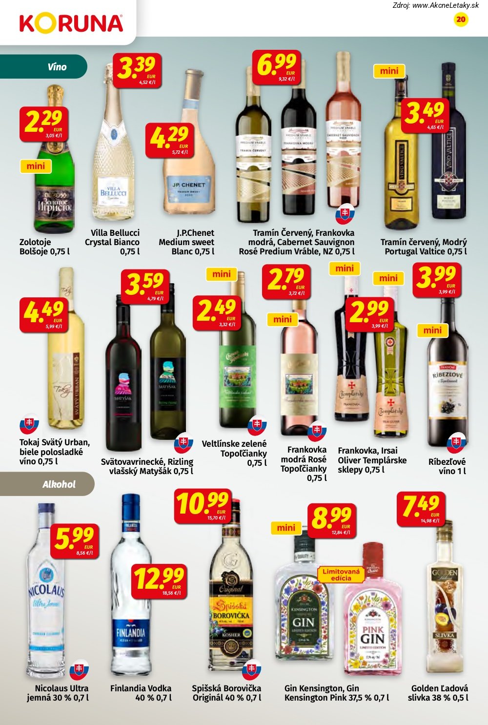 Leták KORUNA (22. 5. - 3. 6. 2026) - strana 20 z 24