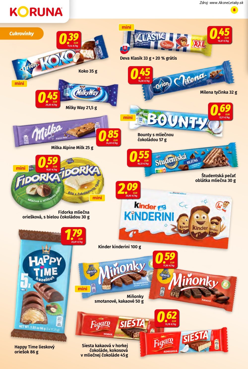 Leták KORUNA (22. 5. - 3. 6. 2026) - strana 8 z 24