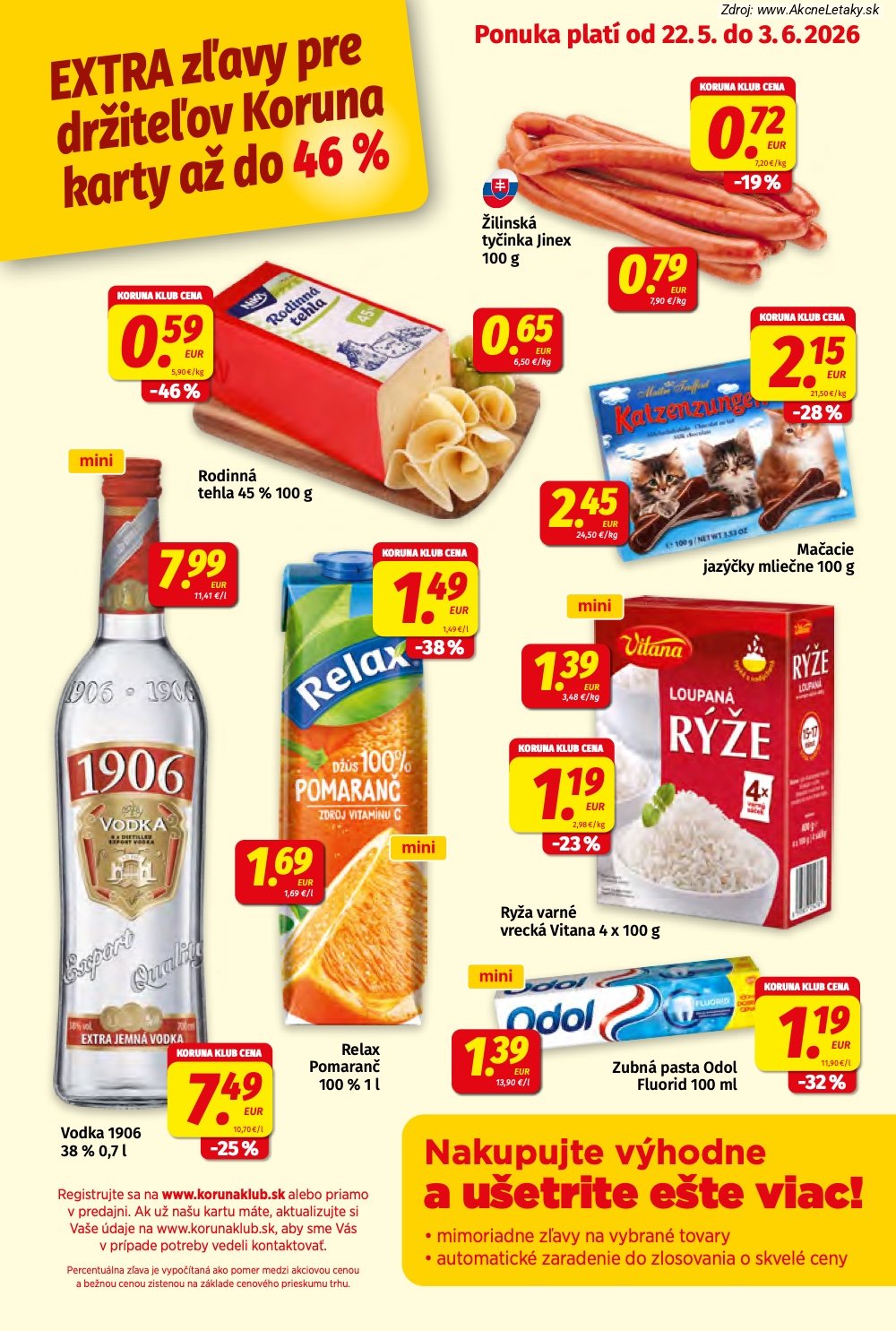Leták KORUNA (22. 5. - 3. 6. 2026) - strana 9 z 24