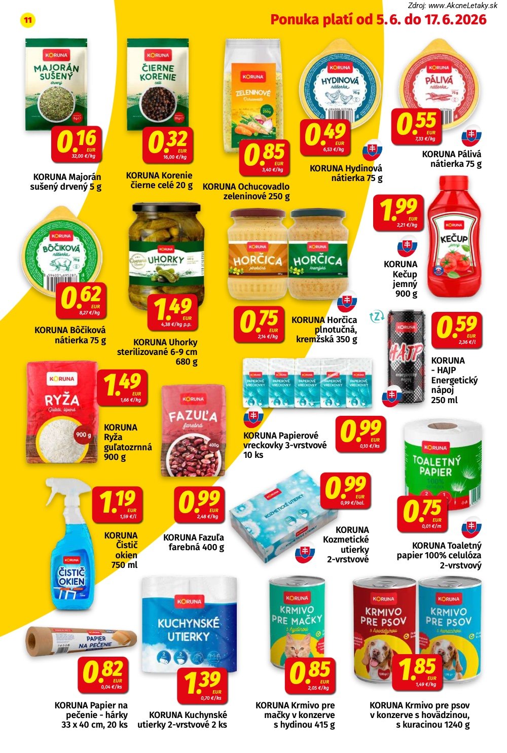 Leták KORUNA (5. 6. - 17. 6. 2026) - strana 11 z 24