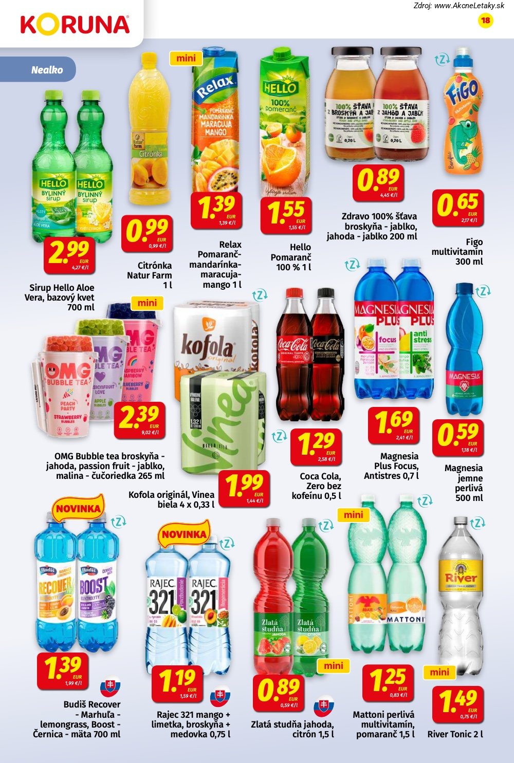 Leták KORUNA (5. 6. - 17. 6. 2026) - strana 18 z 24