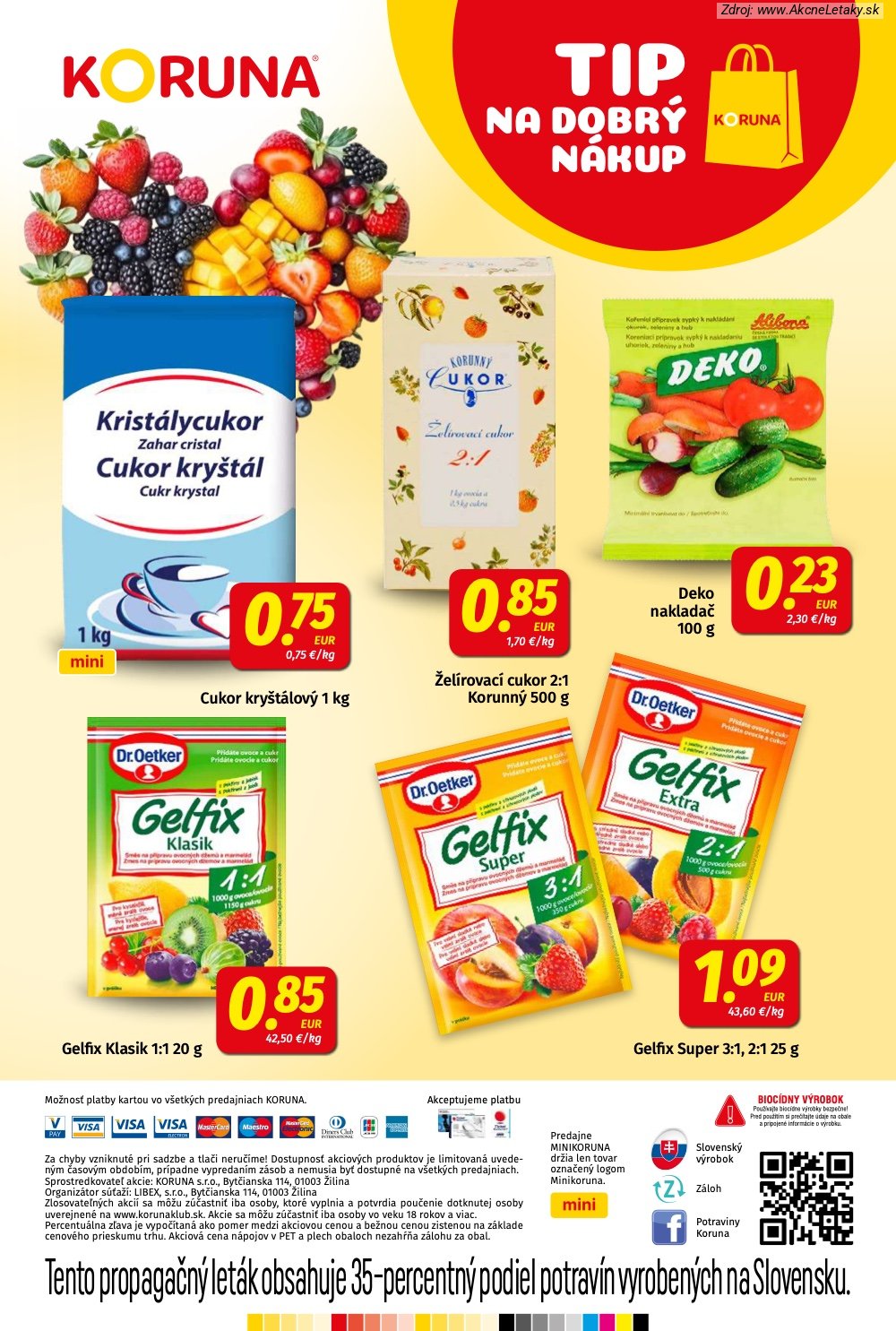 Leták KORUNA (5. 6. - 17. 6. 2026) - strana 24 z 24