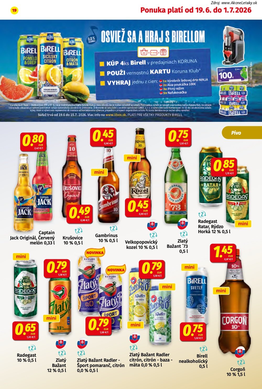 Leták KORUNA (19. 6. - 1. 7. 2026) - strana 19 z 24