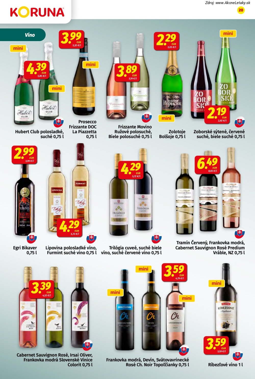 Leták KORUNA - strana 20