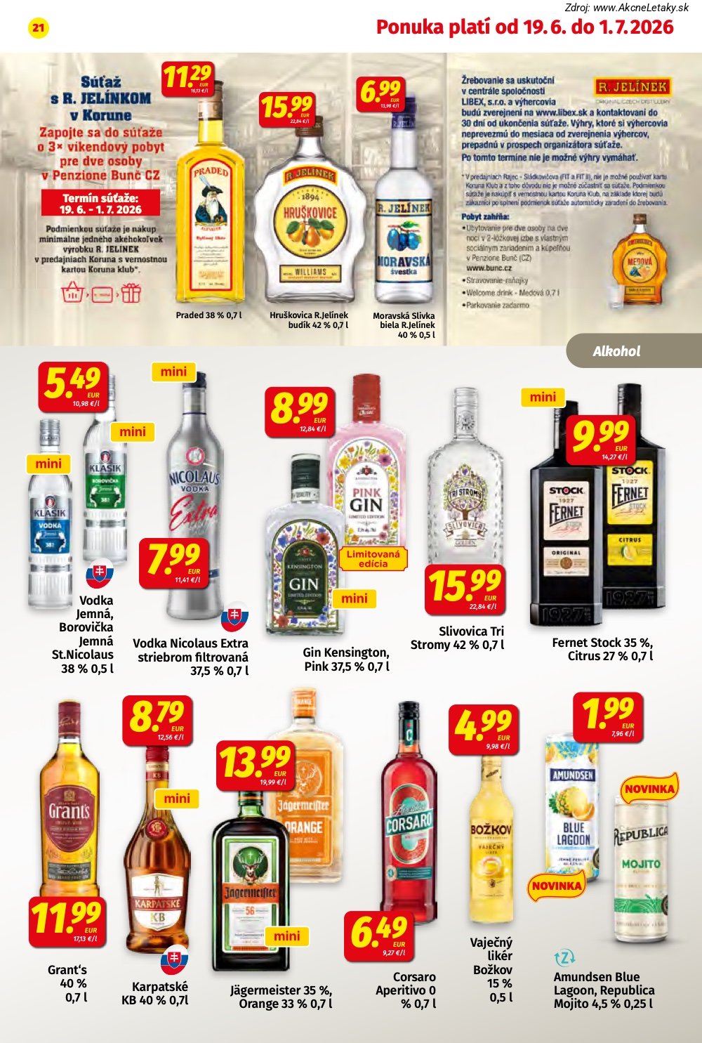 Leták KORUNA (19. 6. - 1. 7. 2026) - strana 21 z 24