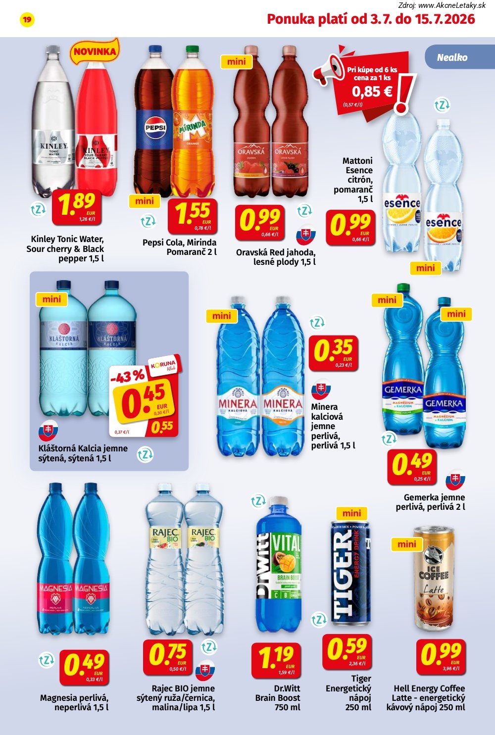 Leták KORUNA (3. 7. - 15. 7. 2026) - strana 19 z 24