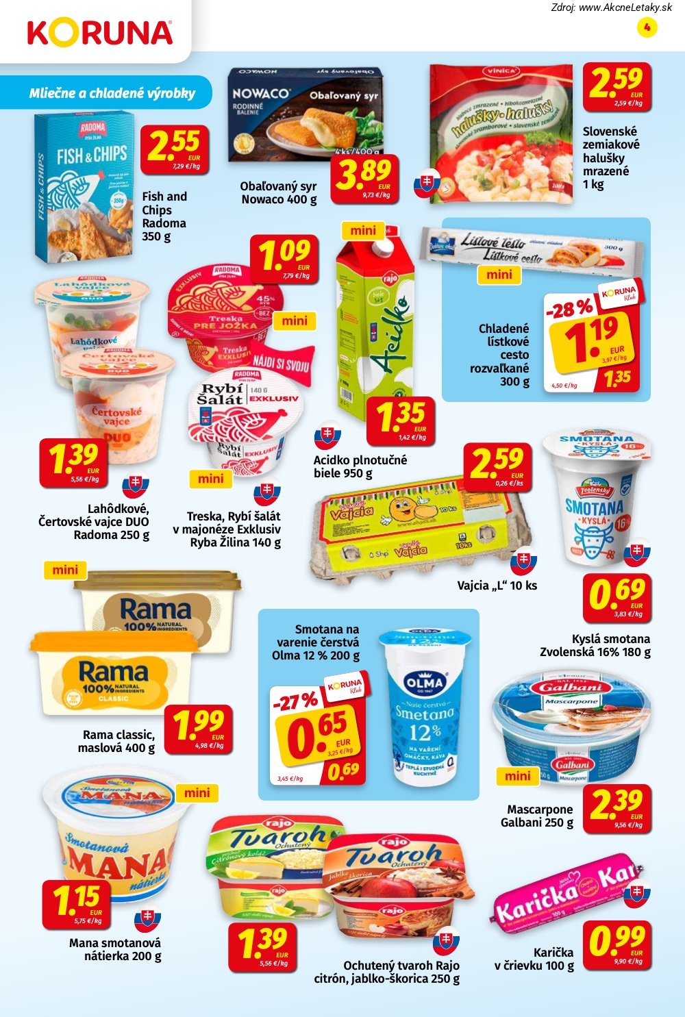 Leták KORUNA (31. 7. - 12. 8. 2026) - strana 4 z 24