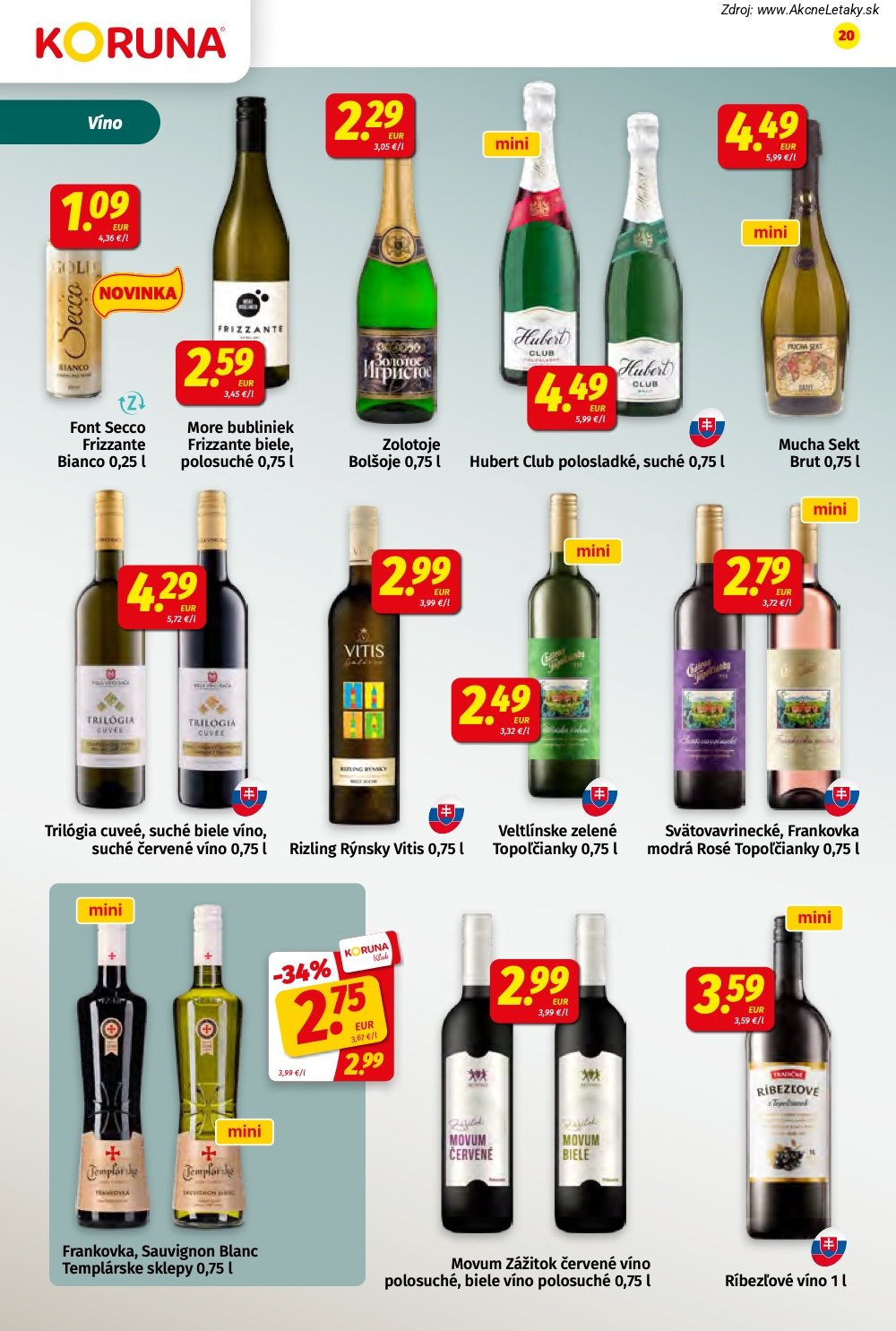 Leták KORUNA - strana 20
