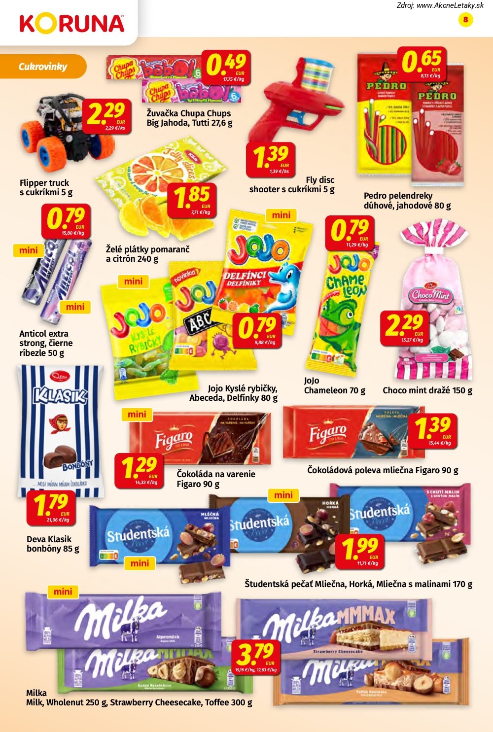 Leták KORUNA (14. 8. - 26. 8. 2026) - strana 8 z 24
