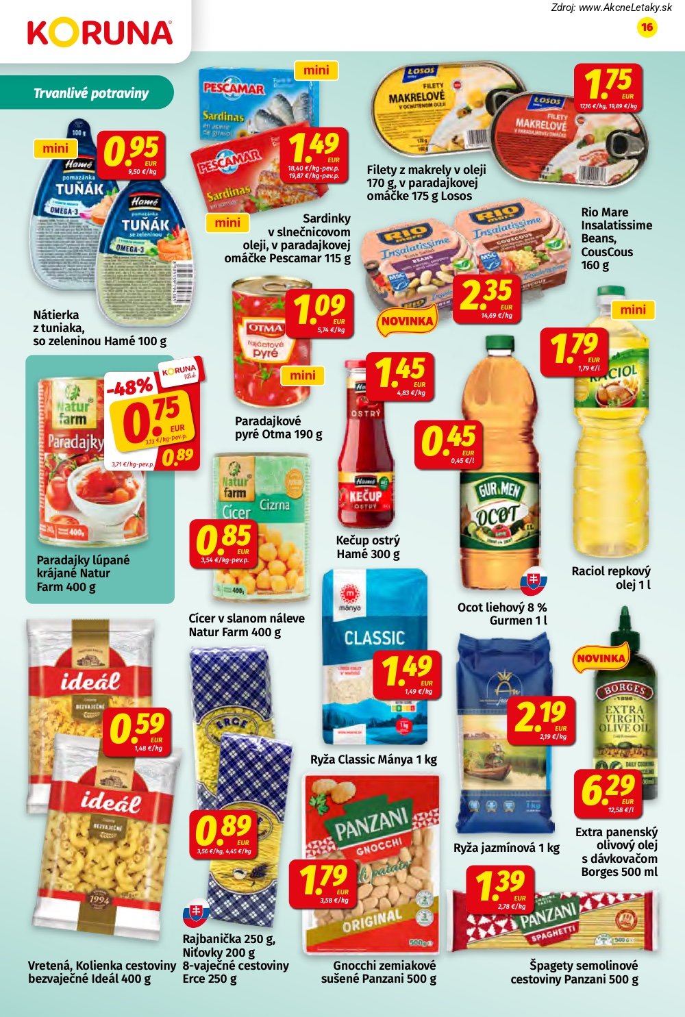 Leták KORUNA (9. 10. - 21. 10. 2026) - strana 16 z 24