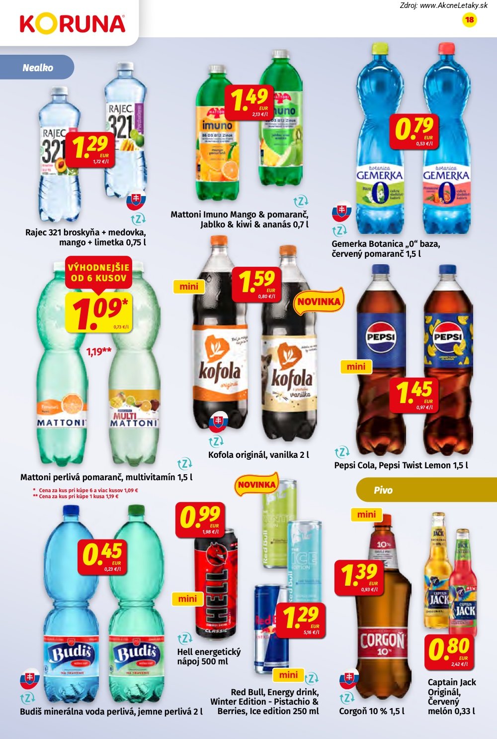 Leták KORUNA (9. 10. - 21. 10. 2026) - strana 18 z 24