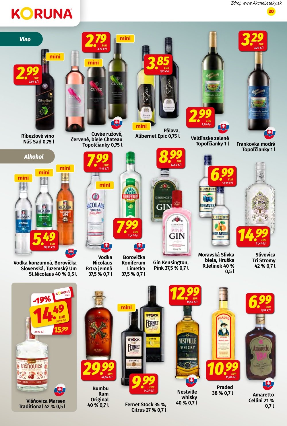 Leták KORUNA (9. 10. - 21. 10. 2026) - strana 20 z 24