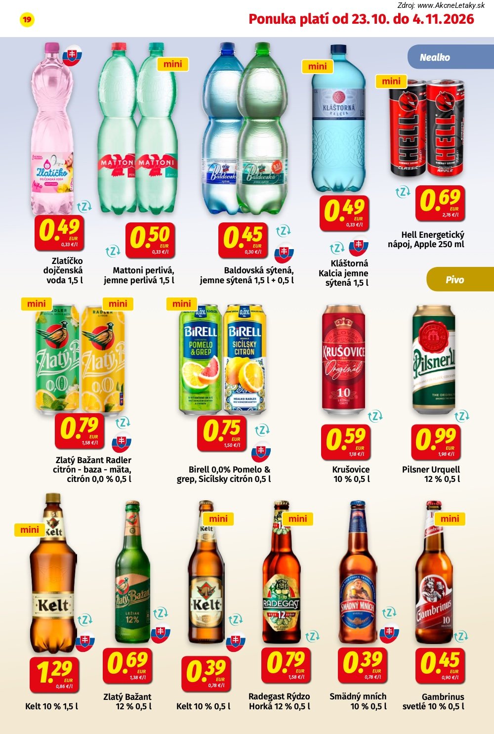 Leták KORUNA (23. 10. - 4. 11. 2026) - strana 19 z 24