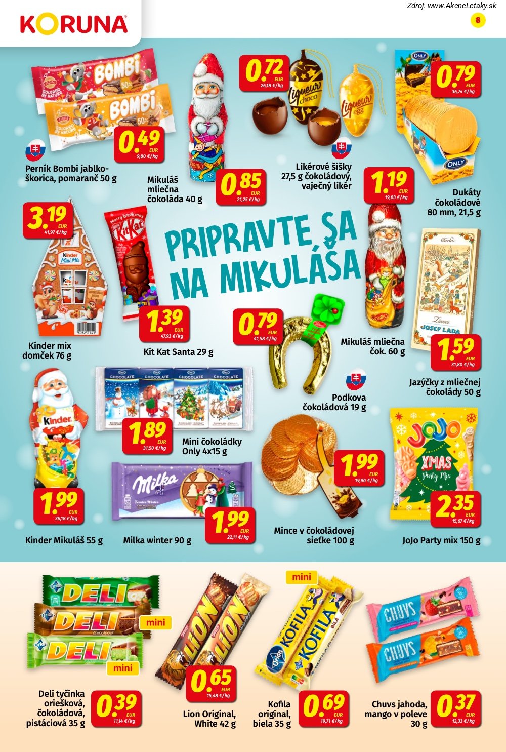 Leták KORUNA (23. 10. - 4. 11. 2026) - strana 8 z 24