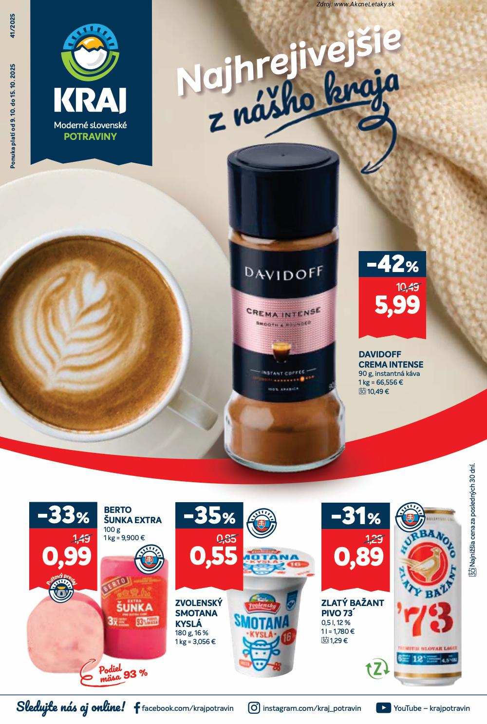 Leták Kraj - strana 1