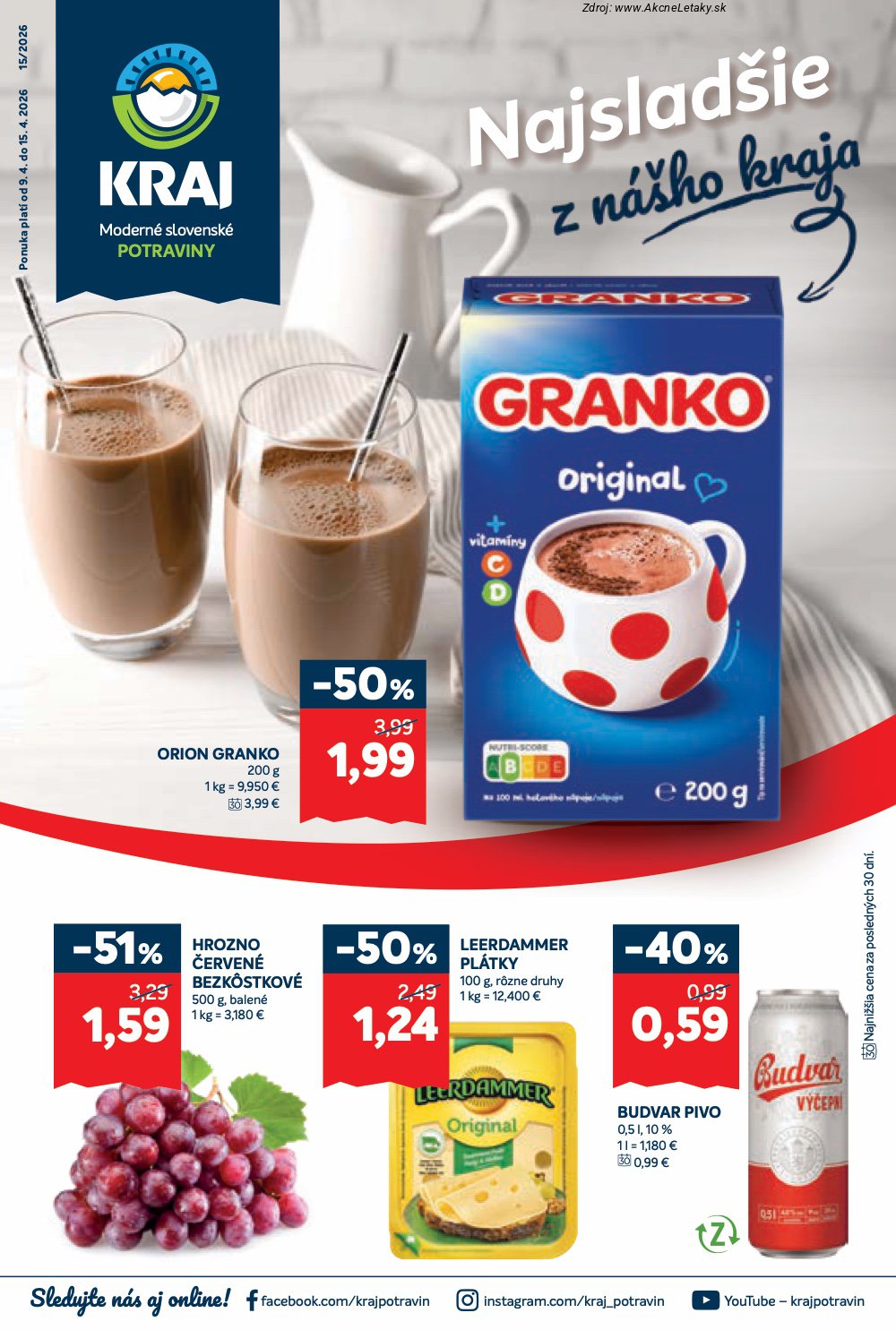 Leták Kraj - strana 1