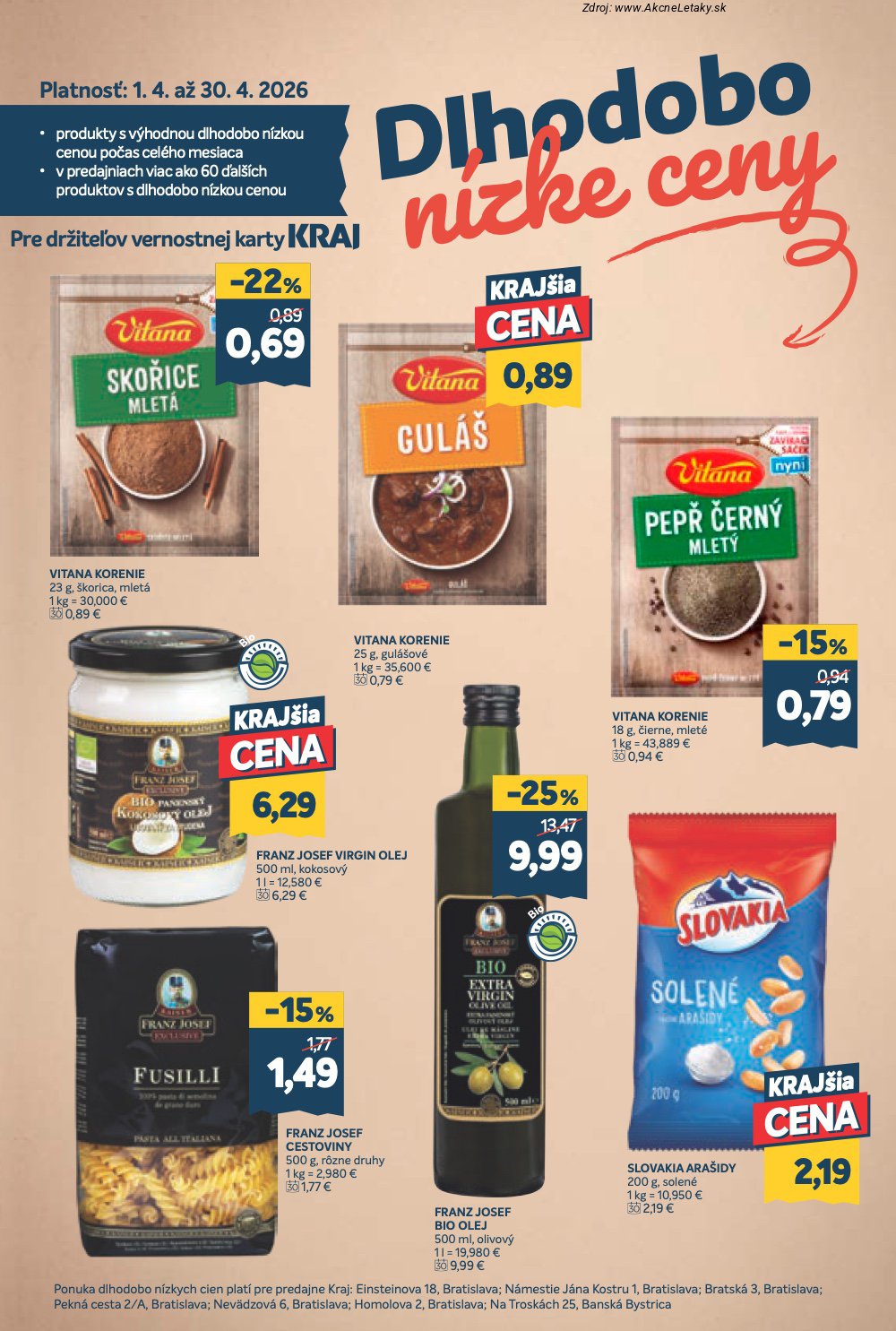 Leták Kraj (23. 4. - 29. 4. 2026) - strana 17 z 18